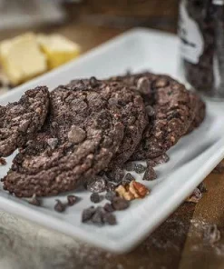 Galletas de doble chocolate