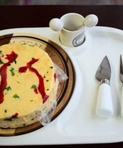 Queso botanero / manchego con rajas de Qro. ( 500 grs)